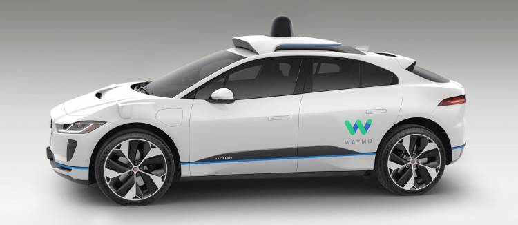 Jaguar I-PACE con Waymo