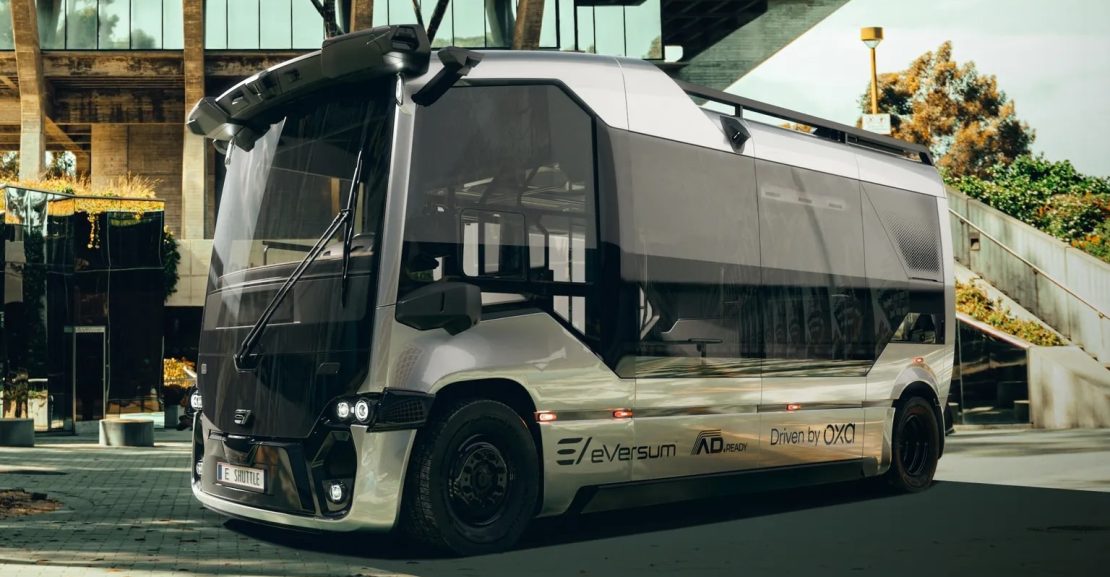 Oxa y eVersum se unen para revolucionar el transporte público con vehículos autónomos compartidos