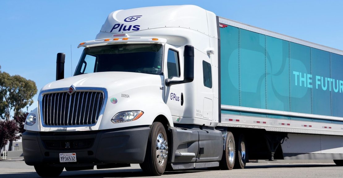 Plus se posiciona en segundo lugar en la lista FreightTech 25 del 2024 por su innovación en conducción autónoma