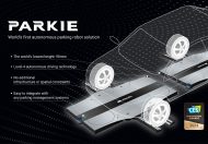 El robot de estacionamiento Parkie de HL Mando gana el premio a la Mejor Innovación en el CES 2024