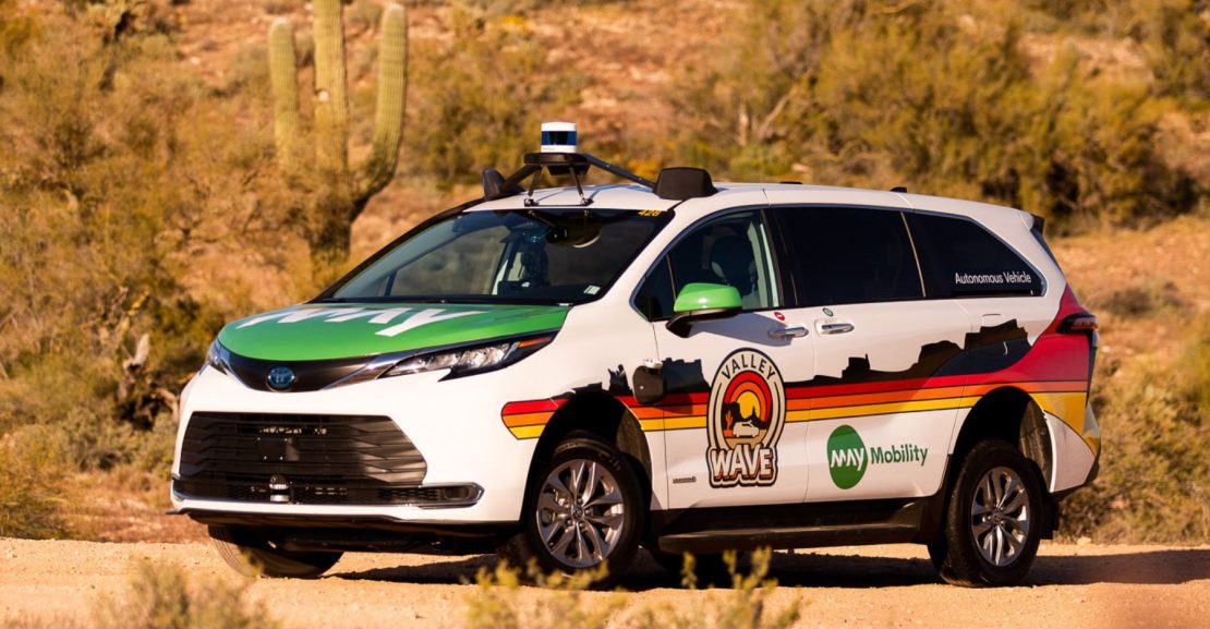 May Mobility lanza su primer servicio exclusivo para pasajeros con vehículos autónomos en Sun City, Arizona