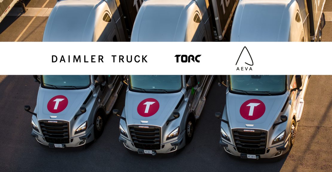 Daimler Truck elige a Aeva como proveedor de tecnología LiDAR para su programa de camiones autónomos
