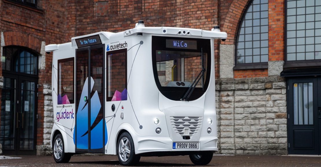 Auve Tech y Guident Ltd se unen para lanzar en Estados Unidos el shuttle autónomo más compacto y flexible del mercado