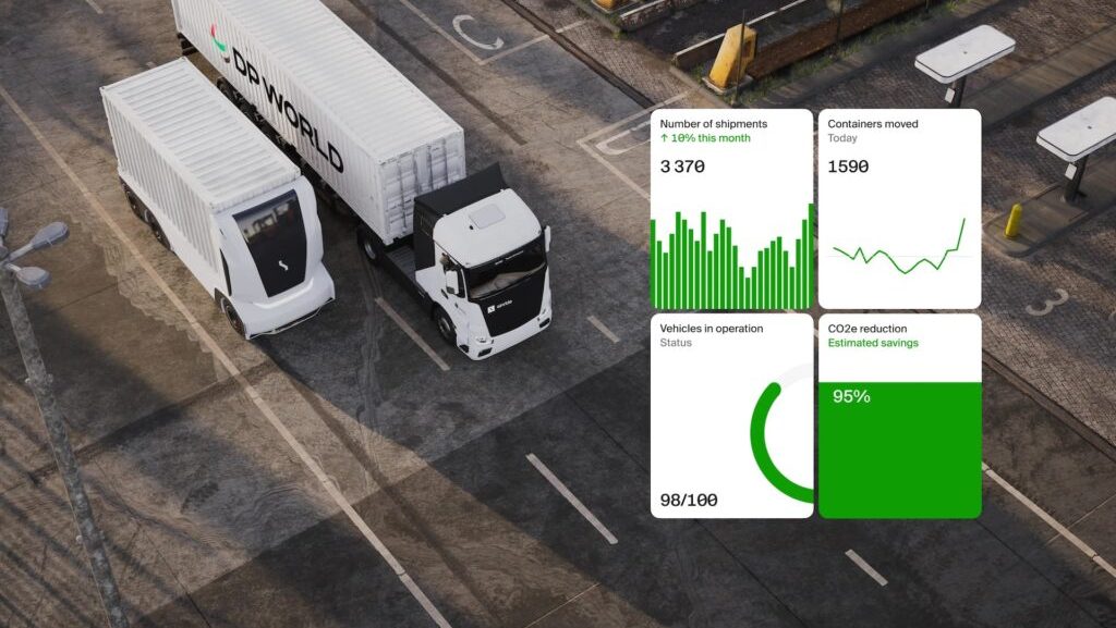 Einride y DP World se unen para implementar el sistema de movilidad de carga eléctrica y autónoma más grande del Medio Oriente