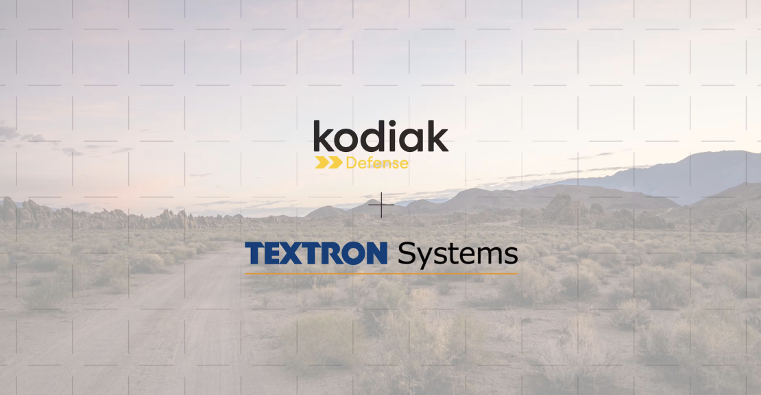 Textron Systems y Kodiak Robotics se unen para desarrollar un vehículo militar autónomo