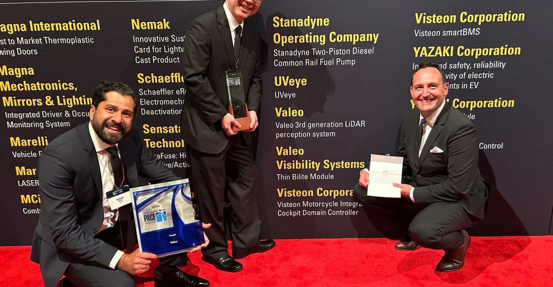 Valeo recibe su 17º Premio PACE por su innovadora tecnología SCALA™ 3 LiDAR para vehículos autónomos