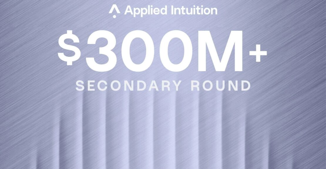 Applied Intuition asegura $300 millones en inversión secundaria y fortalece su liderazgo en IA y conducción autónoma