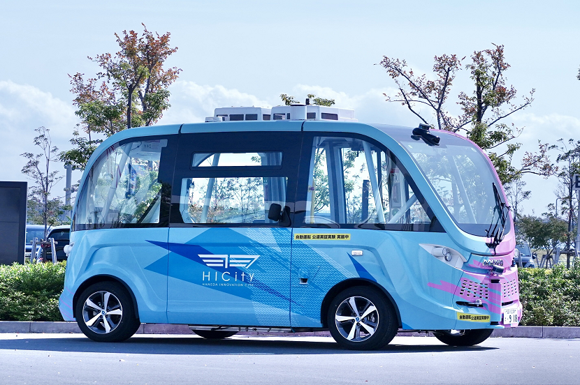 Kajima y BOLDLY lanzan el primer servicio de autobús autónomo de Nivel 4 en Japón