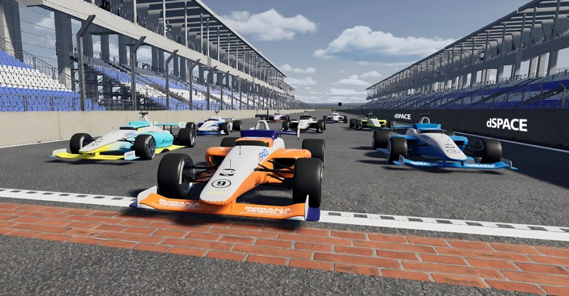 dSPACE revoluciona la Indy Autonomous Challenge con simulación en la nube y gemelos digitales