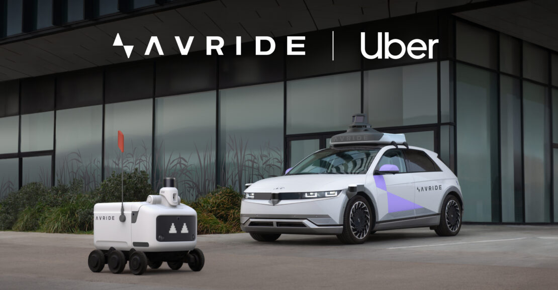 Uber y Avride se asocian para integrar robots y vehículos autónomos en entregas y transporte