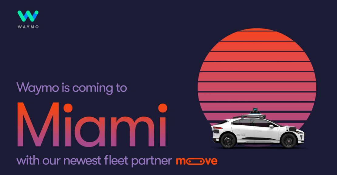 "Waymo anuncia su llegada a Miami con vehículos autónomos eléctricos en 2025"