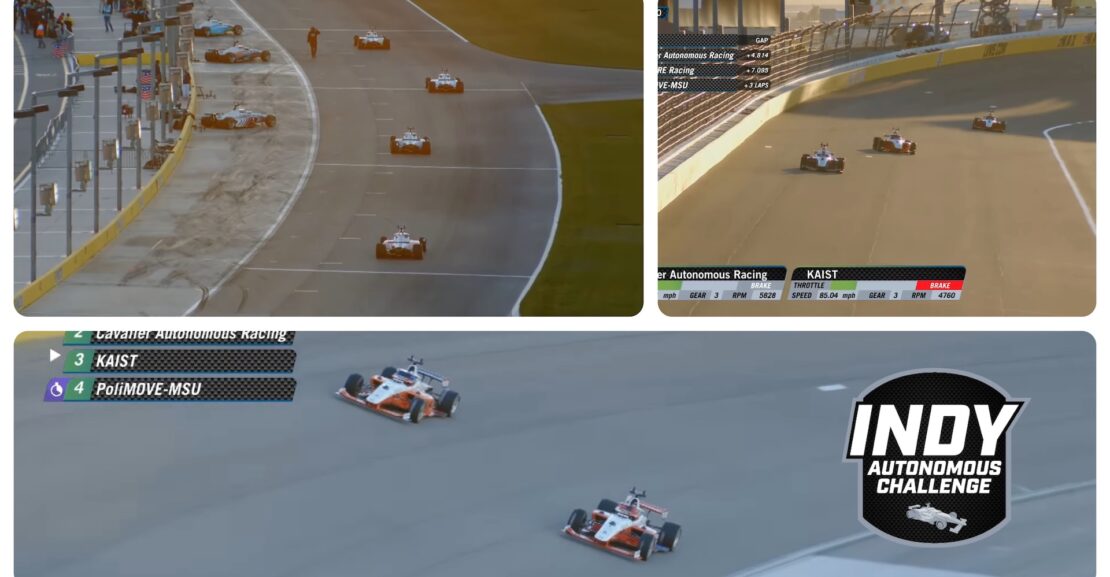 "El Indy Autonomous Challenge 2025 revoluciona las carreras con vehículos autónomos en el CES"